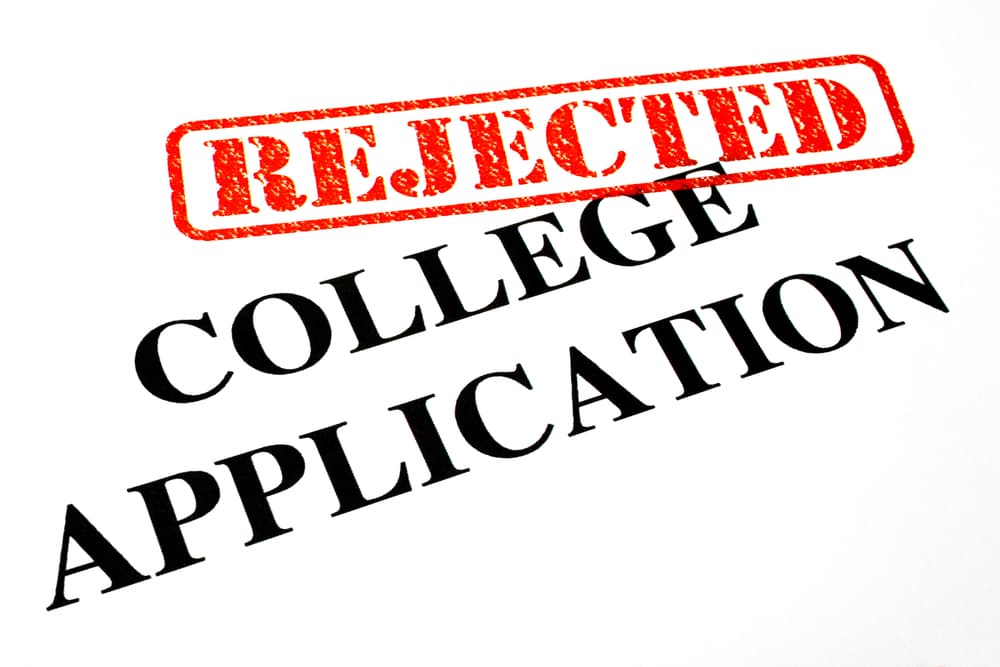 College Applications rejection